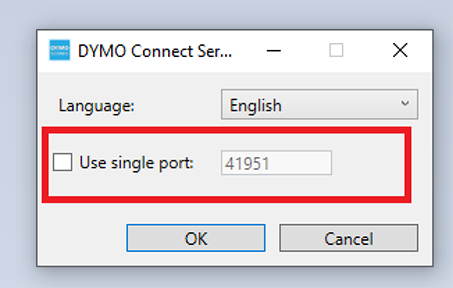 use single port screen